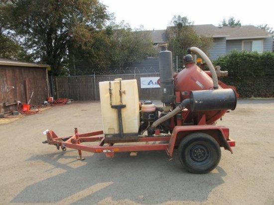 2010 Ditch Witch Fx-20 150-Gallon Single Axle Vacuum Trailer