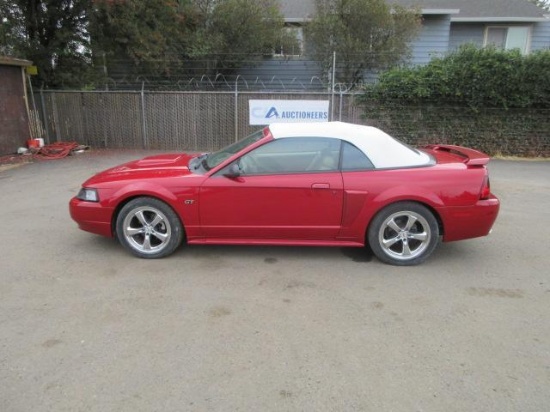 2001 FORD MUSTANG GT CONVERTIBLE