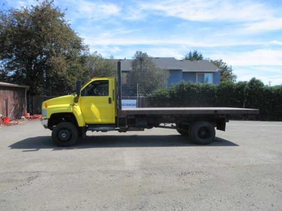 2006 Chevrolet C5 Single Axle Flatbed