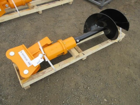 2026 Cat 303 Excavator Auger Attachment W/ 16'' Bit (Unused)