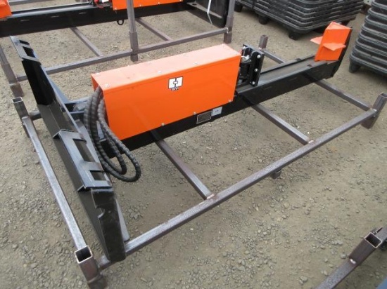 2026 GIYI HLS82 SKID STEER HORIZONTAL LOG SPLITTER, 25'' MAX LOG LENGTH (UNUSED)