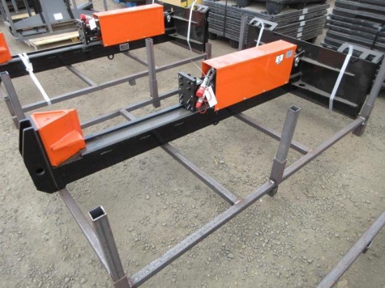 2026 GIYI HLS82 SKID STEER HORIZONTAL LOG SPLITTER, 25'' MAX LOG LENGTH (UNUSED)