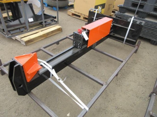 2026 GIYI HLS82 SKID STEER HORIZONTAL LOG SPLITTER, 25'' MAX LOG LENGTH (UNUSED)