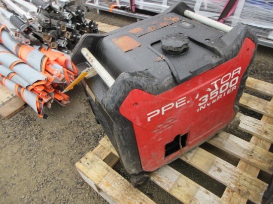 PREDATOR 3500 GAS INVERTER/GENERATOR, 3500 MAX WATTS, 3000 RUNNING WATTS