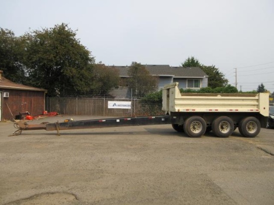 1994 WILLIAMS TRI-AXLE PUP TRAILER