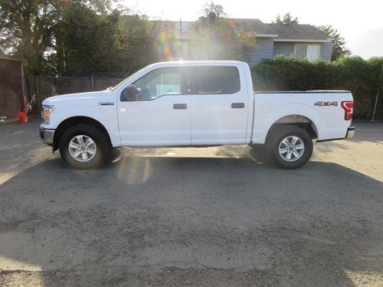 2018 FORD F-150 XLT CREW CAB 4X4 PICKUP