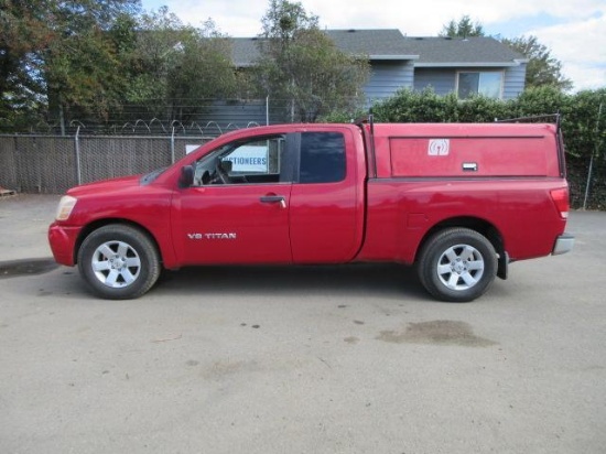 2005 NISSAN TITAN EXTENDED CAB PICKUP