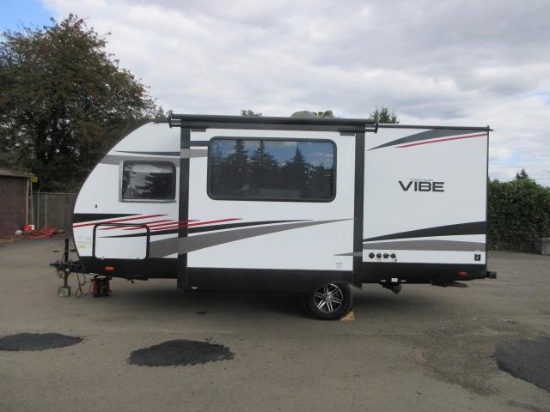 2022 FOREST RIVER T18DB VIBE SINGLE AXLE TRAVEL TRAILER