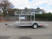 2005 SINGLE AXLE DOUBLE DECK FLATBED TRAILER