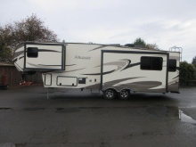 2018 FOREST RIVER 28SGX WILDCAT TANDEM AXLE 5TH WHEEL TRAVEL TRAILER W/ GOOSENECK ADAPTER