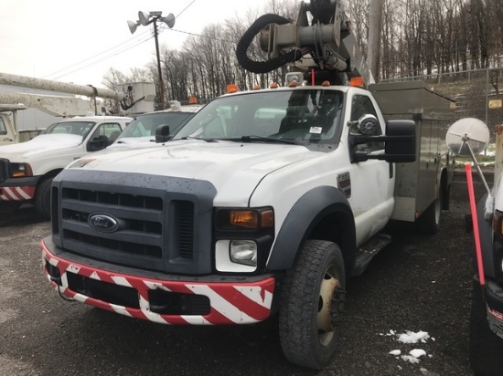 2008 FORD   F550 ALTEC AT37G S