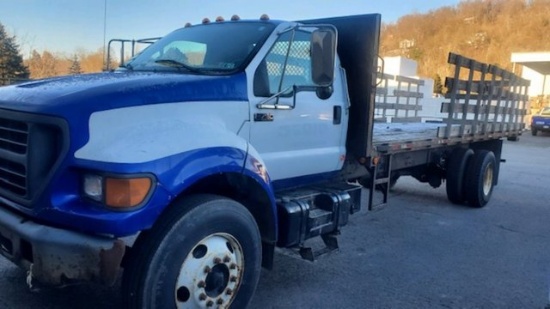 2000 FORD   F750 3126 CAT 24FT
