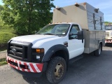 2008 FORD F450 SD XL READING