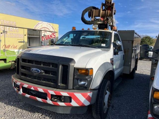 2008 FORD F550 XL ALTEC BUC