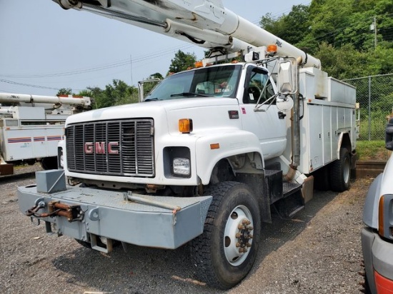 2001 GMC C8500 4X4 ALTEC AM650 BUCKET