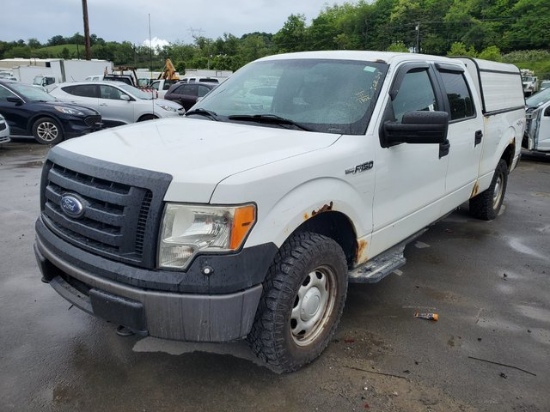 2011 Ford F150 4X4 CREW CAB 4WD