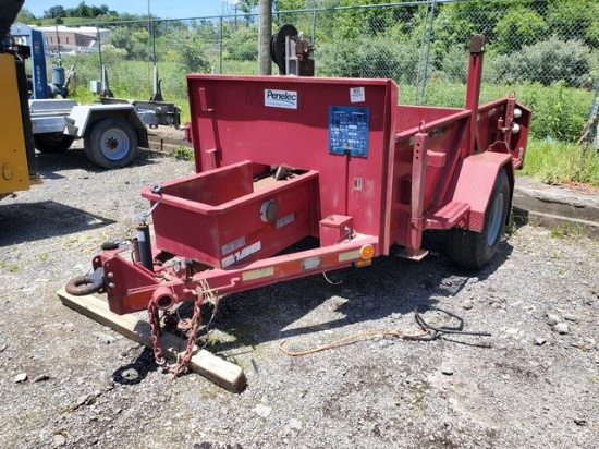 1992 Allegheny 90R/4T 8000# REEL TRAILER