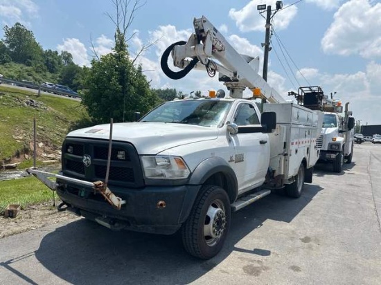 2015 Ram 5500 4X4 ALTEC AT37 BUCKET