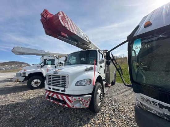 2008 Freightliner M2 4X2 ALTEC AM55 SINGLE BUCKET