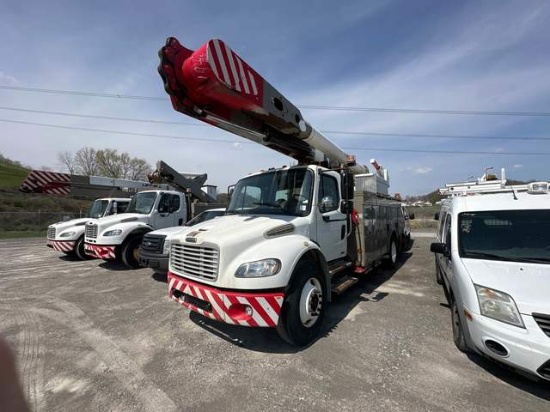 2007 Freightliner M2-106 4X2 ALTEC AM55 2 MAN SINGLE BUCKET
