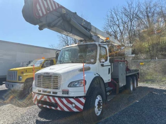 2007 Freight M2 6X4 FLATBED ALTEC AH75 2MS BUCKET