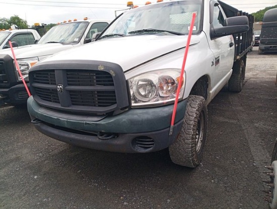2007 Dodge Ram 3500 4WD Reg Cab 60" CA 143.5" WB 4WD