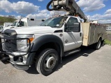 2012 Ford F550 4X4 REG CAB ALTEC AT37G
