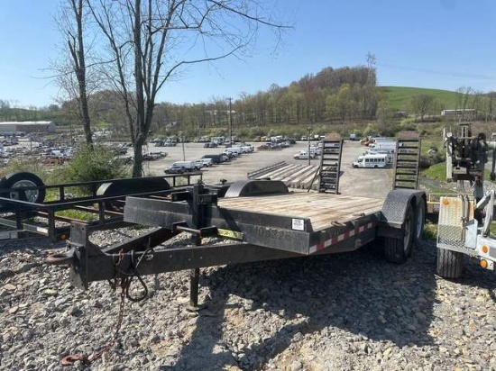 2008 Trailer TRAIL RITE 8716BBD 16'EQUIP TRAILER