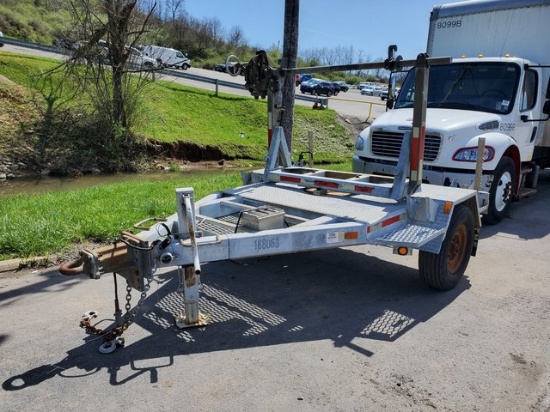 1999 SAUBER 1519 TURRET SINGLE REEL TRAILER