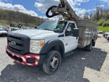 2012 Ford F550 4X4 REG CAB ALTEC AT37G