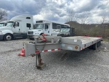 1993 INTERSTATE TRAILERS INC 24DTA FLATBED TRAILER
