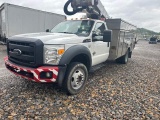 2012 Ford F550 4X4 REG CAB ALTEC AT37G