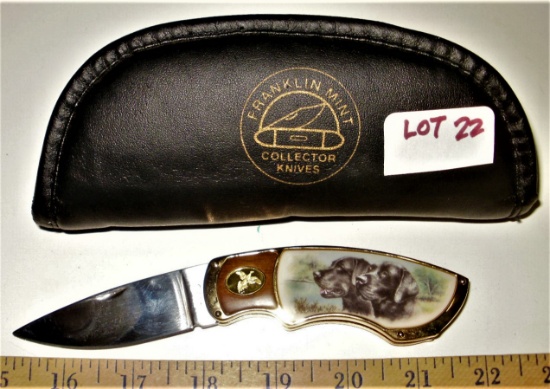 NEW Franklin Mint Collector Knife