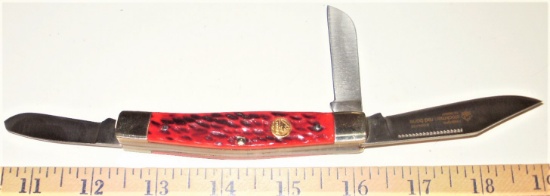 NEW Puma Stockman Red Bone knife