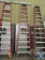 12' Werner fiberglass step ladder