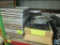 Pallet of aluminum fiberglass sheet trays