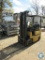 CAT propane 3000-lb. forklift with 3-stage mast