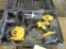 DeWalt electric drill with work light