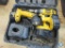 DeWalt electric drill with work light and charger