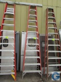 12' Werner fiberglass step ladder