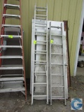 20' Aluminum extension ladder