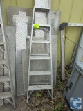 10' Werner wood step ladder