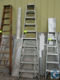 10' Werner aluminum step ladder