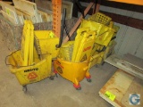 Fiberglass mop buckets