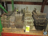 Pallet of assorted fry baskets