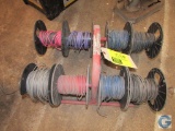 Electric cord reel carrier