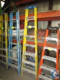 8' Werner fiberglass step ladder