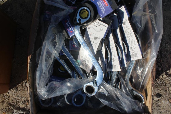 Set of Westward Ratchet Wrenches