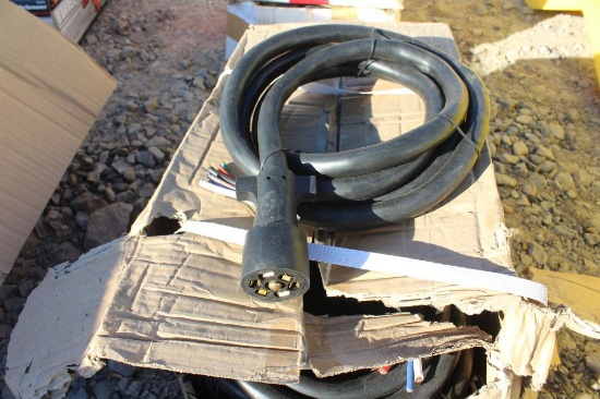 (12) 8ft 7-Way Trailer Cord