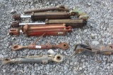Lot of Hydraulic Cylinders, Top Links